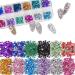 1800PCS 2mm Rhinestones Set with Pick Up Tools - 12 Colors Flat Back Gems for DIY Nail Art - Buy Online on GoSupps.com