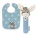 Sterntaler Emmi Gift Set - Velcro Gripping Figure & Play-Wash Glove Donkey | 0+ Months | Light Blue Multi-Colored Bundle - Buy Online on GoSupps.com
