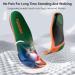 Insoles for Flat Feet - Gel Arch Support & Shock Absorption - Metatarsal Pain Relief Inserts - Comfortable Orthotics for Work Boots & Sneakers - XS Size - Buy Online on GoSupps.com
