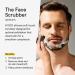 Men's Silicone Face Scrubber - Waterproof Facial Cleansing Brush for Exfoliating and Skin Care (Black) - Buy Online on GoSupps.com
