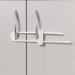 Dreambaby Sliding Locks 3 Pack White - Secure Cabinets and Doors - 3 Count - Buy Online on GoSupps.com
