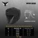 Mytra Fusion Boxing Head Protection | Adjustable MMA Muay Thai Sparring & Karate Gear | Black - Buy Online on GoSupps.com