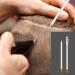 AOVNA 2Pcs Barber Pencil with Built-in Sharpener Hairline Outliner Pencils Beard Shaping Pencils Styling Grooming Tool for Men Enhance Facial Hair - Buy Online on GoSupps.com