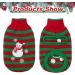 KOOLTAIL Cat Christmas Sweater - Snow Man Stripes Holiday Sweater for Cats and Small Dogs - Buy Online on GoSupps.com