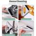 Buerfu Window Groove Cleaning Brushes - 3-in-1 Window Track Cleaner Multifunctional - Cleaning Brush Set with Hangable Design for Kitchen Bathroom - Buy Online on GoSupps.com