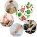 Naanle Watermelon Hot Water Bottle with Cover - 2L Large Transparent Bottle for Heat & Cold Therapy Pain Relief for Bed Hand & Foot - Buy Online on GoSupps.com