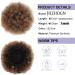 JHZHONG Afro Puff Drawstring Ponytail for Black Women Short Kinky Curly Afro Ponytail Synthetic Hair Afro Bun Drawstring Ponytail for Women(Light brown/T27(small size(Pack of 2) small size(Pack of 2) Light brown (black background) - Buy Online on GoSupps.com