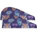 Pineapple Tiger Hair Towel 2 Pack - Super Absorbent Quick Dry Hair Turbans for Women & Girls - Buy Online on GoSupps.com