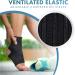 Actesso Ankle Support Sleeve with Strap - Ultimate Support for Weak Ankles, Sprains & Sports Injuries - Men & Women - Left or Right - M (1 Pack, Black) - Buy Online on GoSupps.com