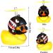 GOTH Perhk Duck Car Ornament - Rubber Yellow Duck Bicycle Bell Decorations for Adults & Kids - Buy Online on GoSupps.com