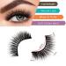 Glowingwin Natural Wispy Faux Mink Lashes - 14 Pairs 3D Lightweight Handmade Soft Fluffy Medium Length Strip Eyelashes - Buy Online on GoSupps.com