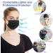 100Pcs Medical Grade Black Disposable Face Masks - 3 Ply - USA Made for Adults - Soft, Breathable & Comfortable - Buy Online on GoSupps.com