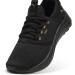 PUMA Women's Softride Aria Road Running Shoe - Size 42 EU Black & Gold | International Shipping Available - Buy Online on GoSupps.com