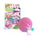 Inkee Unicorn Professions |Bathing bomb children with a surprise - 1 of 6 different unicorns for collecting - bathing ball 100g with banana -milk aroma and jojoba oil pink or green 1x unicorn profession profession