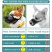 Premium Dog Muzzle - Adjustable Soft Cover for Small Medium & Large Dogs | Poisoned Bait Protection Bite & Chew Prevention (Snout 8 - 9 ) - Buy Online on GoSupps.com
