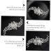 Angoily 1 Pc Hair Comb Women Decorative Hairpin Hairpins Crystal Headpiece Hair Accessory Hair Decorations Clip for Hair Wedding Hair Side Combs Dress Bride Accessories Alloy - Buy Online on GoSupps.com