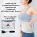 Pailon Inflatable Waist Traction Belt | Spine Lumbar Support & 360 Protection | Comfortable Unisex in Gray - International Shipping Available - Buy Online on GoSupps.com