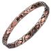 Rainso Elegant women's magnetic tab from pure copper magnet hard band Ms. Magnet bracelet Mrs. Magnnet hard band Health gifts for women.