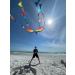 HONBO Large Delta Kite for Kids & Adults - Easy-to-Fly Beach Kite with Colorful Tail - Includes String Line - Ideal for Beginners - Buy Online on GoSupps.com