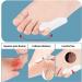 Pinky Toe Gel Bunion Protector & Separator for Pain Relief - DYKOOK Tailors Bunions, Corns, Calluses, and Blisters - Soft Gel Toe Spacers - Buy Online on GoSupps.com