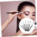 FOMIYES 21 pcs eye makeup Portable Eyeshadow Makeup Brush eyeshadow eye kit - Buy Online on GoSupps.com