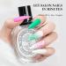 Barbie Pink & Green XXL Press on Nails - Jofay Fashion Designs | False Nails with Glue - 24pcs - Buy Online on GoSupps.com