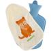 Personalized Hot Water Bottle with Cozy Cover - Custom Text Ideal Gift for Kids & Adults (800 ml | Cat Design) - Buy Online on GoSupps.com