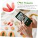 Alipis 9 Pcs Imitation Tomato Fake Tomato for Home Realistic Vegetable Decor Small Vegetable Ornament Red Tomato Figurine Lifelike Vegetable Tomato Artificial Lotus Root Slices Pvc Watermelon Redx3pcs 6.5x3.5cmx3pcs - Buy Online on GoSupps.com