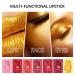 Gold Velvet Nude Red Pink Lipstick – Long-Lasting Waterproof Non-Smudge Lip Tint for Women | High Pigment Matte Lip Gloss - Buy Online on GoSupps.com