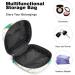 Colorful Dinosaur Menstrual Cup Pouch - Portable Period Bag for Women & Teens | Sanitary Napkin Storage & Nursing Pad Holder - Multi-colored - Buy Online on GoSupps.com