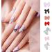 500-Piece Nail Charms Decorations - 3D Resin Manicure Accessories | Cute Flower & Heart Nail Art DIY - Buy Online on GoSupps.com