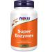 NOW Super Enzyme Capsules 180 Count & Foods Super Enzymes 90cap Capsules + Enzymes 90 Count (Pack of 1) - Buy Online on GoSupps.com