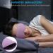 2024 Innovative Ergonomic Sleep Mask for Men & Women - 100% Light Blocking Adjustable Eye Mask with Earplugs for Travel Nap & Meditation - Violet - Buy Online on GoSupps.com