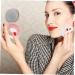 Outanaya 2pcs Portable Powder Box Blusher Powder Jar Face Powder Jar Foundation Powder Jar Kit Black Plastic - Buy Online on GoSupps.com