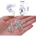 BronaGrand 1000pcs Silver Bead Tips Knot Covers for DIY Jewelry Making - Buy Online on GoSupps.com