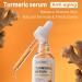 Turmeric Dark Spot Corrector Serum Turmeric Repair Facial Essence Turmeric Whitening Oil Facial Serum For Acne Hyperpigmentation To Moisturize Dull And Dry Skin (1PC) - Buy Online on GoSupps.com