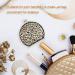 Susiyo Vintage Leopard Compact Mirror with Buckle Closure - Small & Portable Travel Makeup Mirror for Women & Girls - Buy Online on GoSupps.com