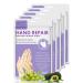 P-beauty hand mask 5 pairs of lavender |Moisture gloves |Collagen and vitamin -rich hand mask for cracked dry rough hands |Hand cream & care cream |Anti-aging |Peeling mask