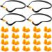 Banded Ear Plugs Hearing Bands Silicone Band Earplugs and Replacement Ear Buds Shooting Ear Plugs for Noise  Sleeping  Studying and Construction (48)