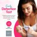 QLV Early Pregnancy Test Strips | Clear First Response | Ultra Early Detection | Over 99% Accuracy | Easy at-Home Tests with Quick Results - Buy Online on GoSupps.com