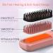 Cordless Hair Straightener Brush 10000mAh - Portable Electric Hot Comb for Black Women Travel-Friendly Negative Ion Straightening Brush - Buy Online on GoSupps.com