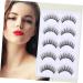 minkissy 5 Pairs 3d False Eyelashes Reusable Soft Handmade Training Fake Eyelash False Lashes False Eyelashes Magnetic Long False Eyelashes Diy Eyelashes Make up Suite Chemical Fiber Woman - Buy Online on GoSupps.com