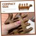 Combined Brake Head Massage & Care Camp Chamber - Wooden Wide Tooth Comb for Curly Hair | Ideal for Men - Buy Online on GoSupps.com