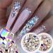 Women Diamond Gems 3D DIY Nail Decoration Crystal Nail Rhinestones Flat Bottom Crystal(02) style2 - Buy Online on GoSupps.com