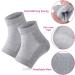 3 Pairs Set Special Care Heel Socks: Moisturizing Crack Treating Toeless for Female Feet (Grey) - Buy Online on GoSupps.com