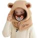 Phogary Schalm tz Slide for Kids | Polar Fleece Winter Balaclava & Scarf | Adjustable 47-52cm (2-5 Years) | Khaki Design - Buy Online on GoSupps.com