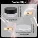 4-Piece Refillable Powder Container Set with 8 Tassels & Mirror | Haotian-X 20g/5G Portable Makeup Case | Perfect for Loose Powder & DIY Beauty - Buy Online on GoSupps.com