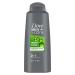 DOVE MEN + CARE Fortifying 2-in-1 Shampoo and Conditioner Fresh and Clean with Caffeine For Everyday Care Helps Strengthen and Nourish Hair 20.4 oz