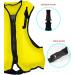 OMOUBOI Inflatable Snorkel Jacket Adult | Snorkel Vest with Leg Straps for Men and Women | Yellow - Buy Online on GoSupps.com