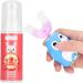 Kids U-Shaped Electric Toothbrush | IPX7 Waterproof Sonic Toothbrush for Children | 3 Cleaning Modes | Toddler Electric Toothbrush (Blue) - Buy Online on GoSupps.com